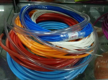 Wielokolorowy elastyczny wąż PVC do przewodów, wysokotemperaturowych rur PVC